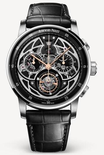 Review Audemars Piguet Replica Selfwinding Flying Tourbillon Chronograph 26399CR.OO.D002CR.01 watch